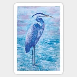 Great Blue Heron Sticker